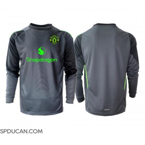 Muški Nogometni Dres Manchester United Golmanski Gostujuci 2025-26 Dugi Rukav